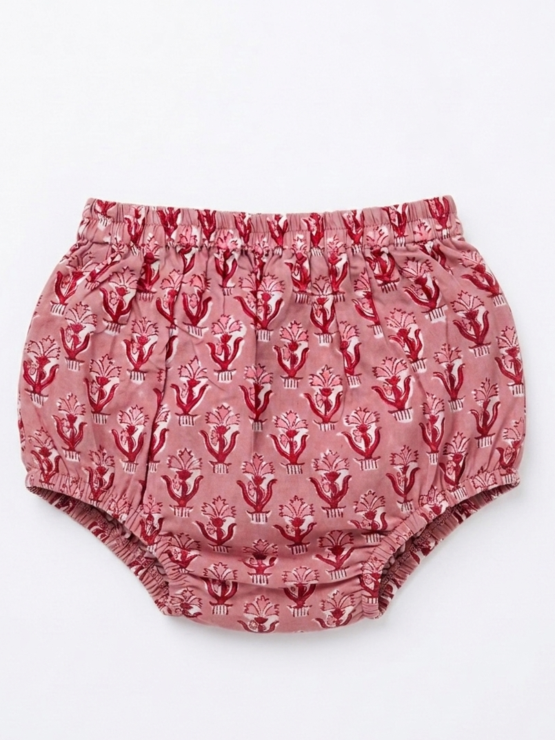 Bloomer in Pink Shell