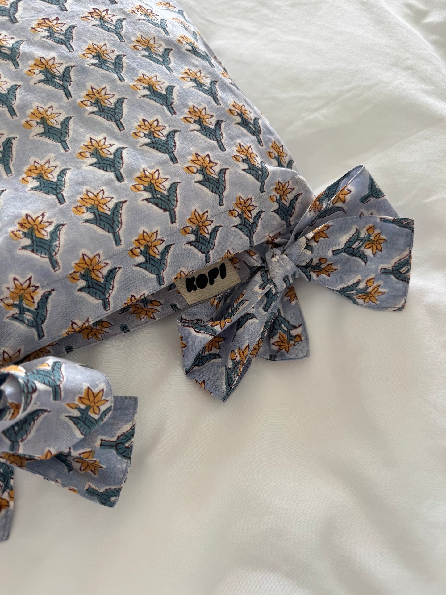 Blue Garden Duvet Cover