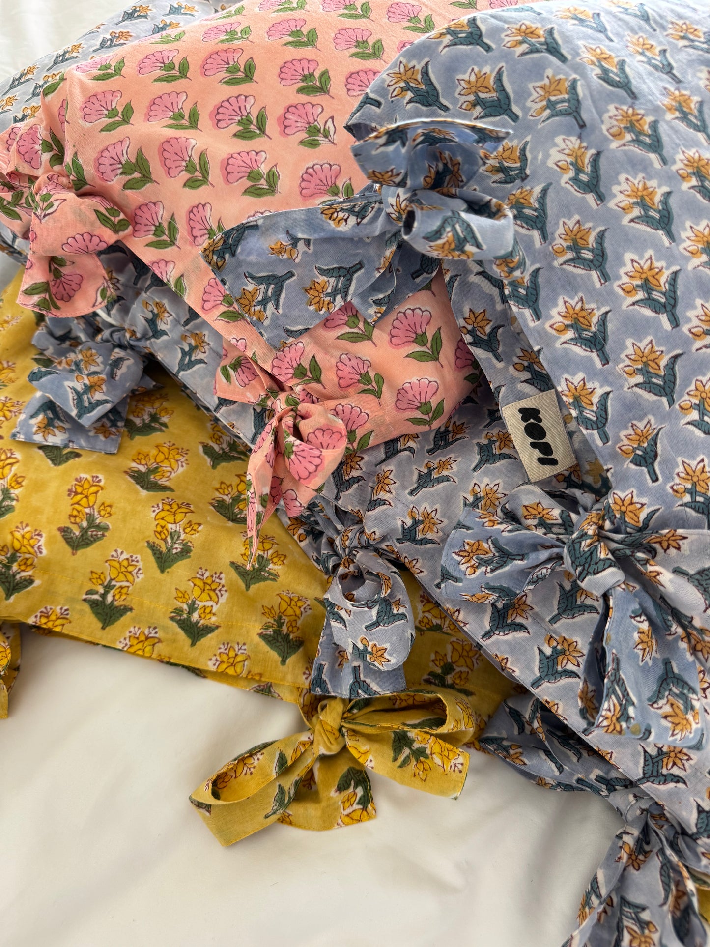 Pink Garden Duvet Cover