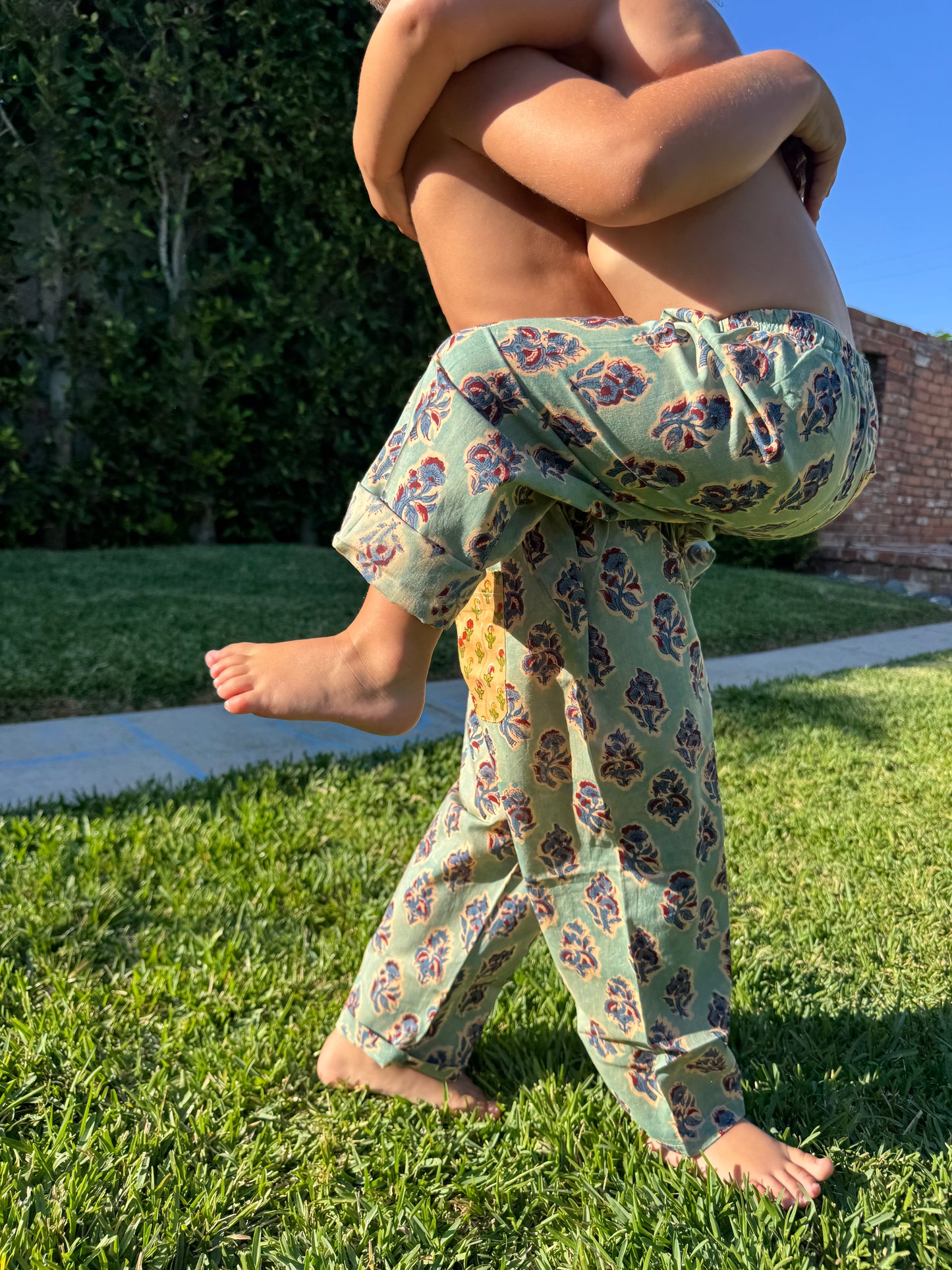 Le Weekend Pant in Sea Moss