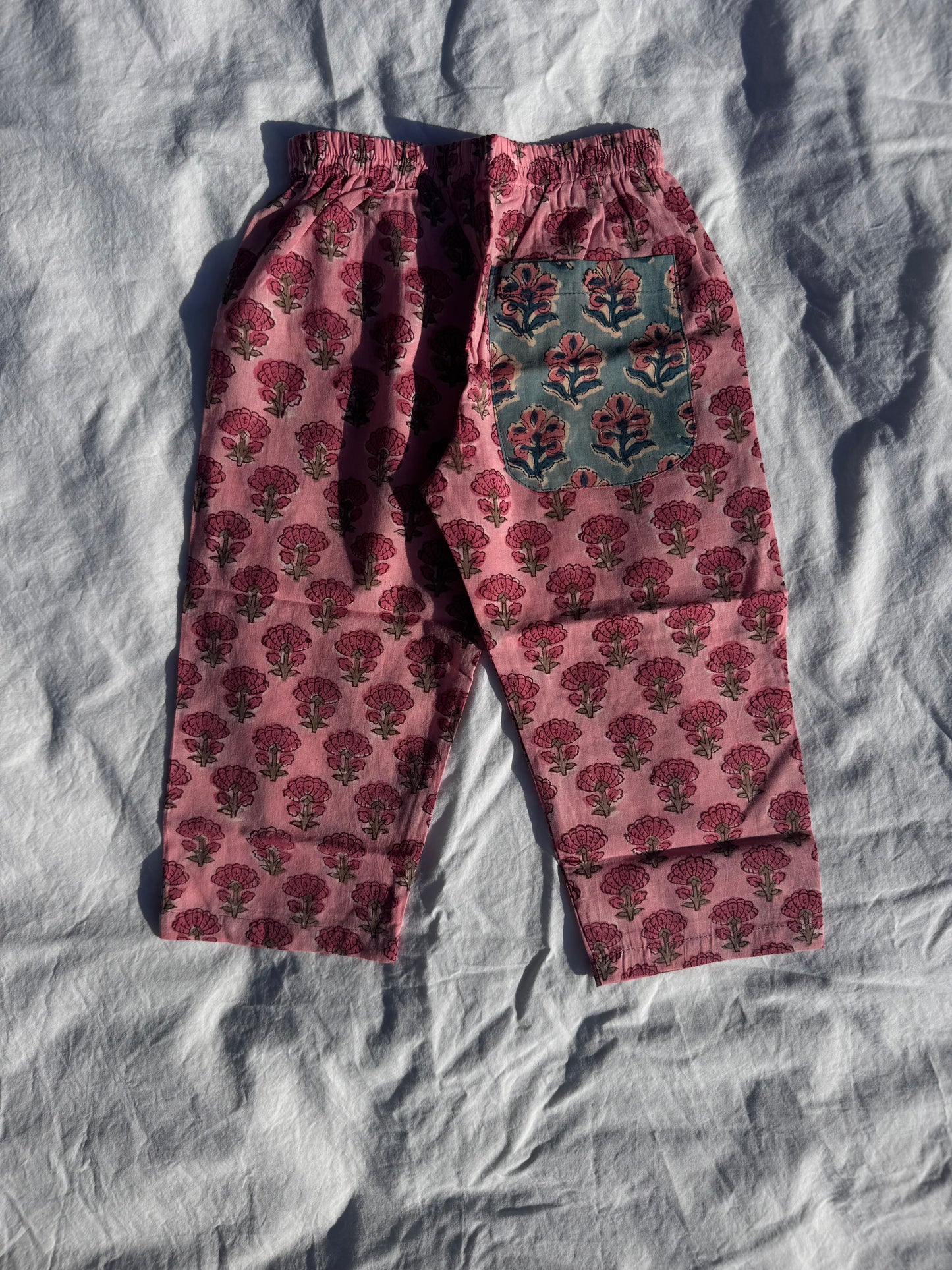 Le Weekend Pant in Pink Rosa