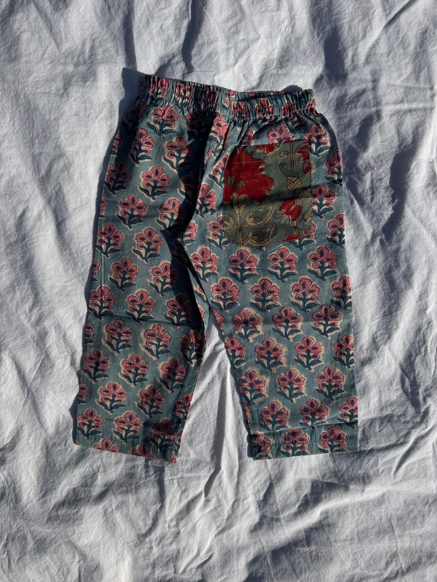 Le Weekend Pant in Blue Rosa