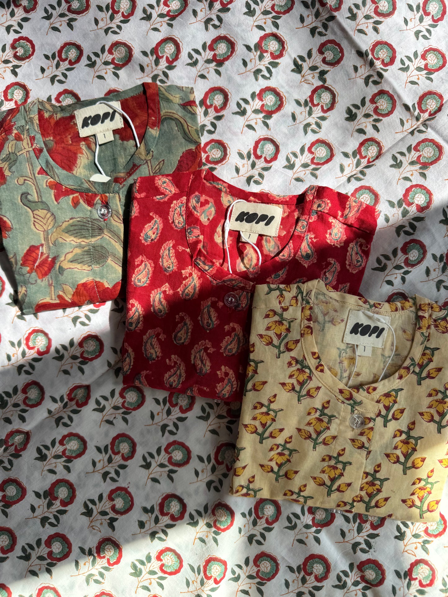 The Cabana Set in Red Paisley