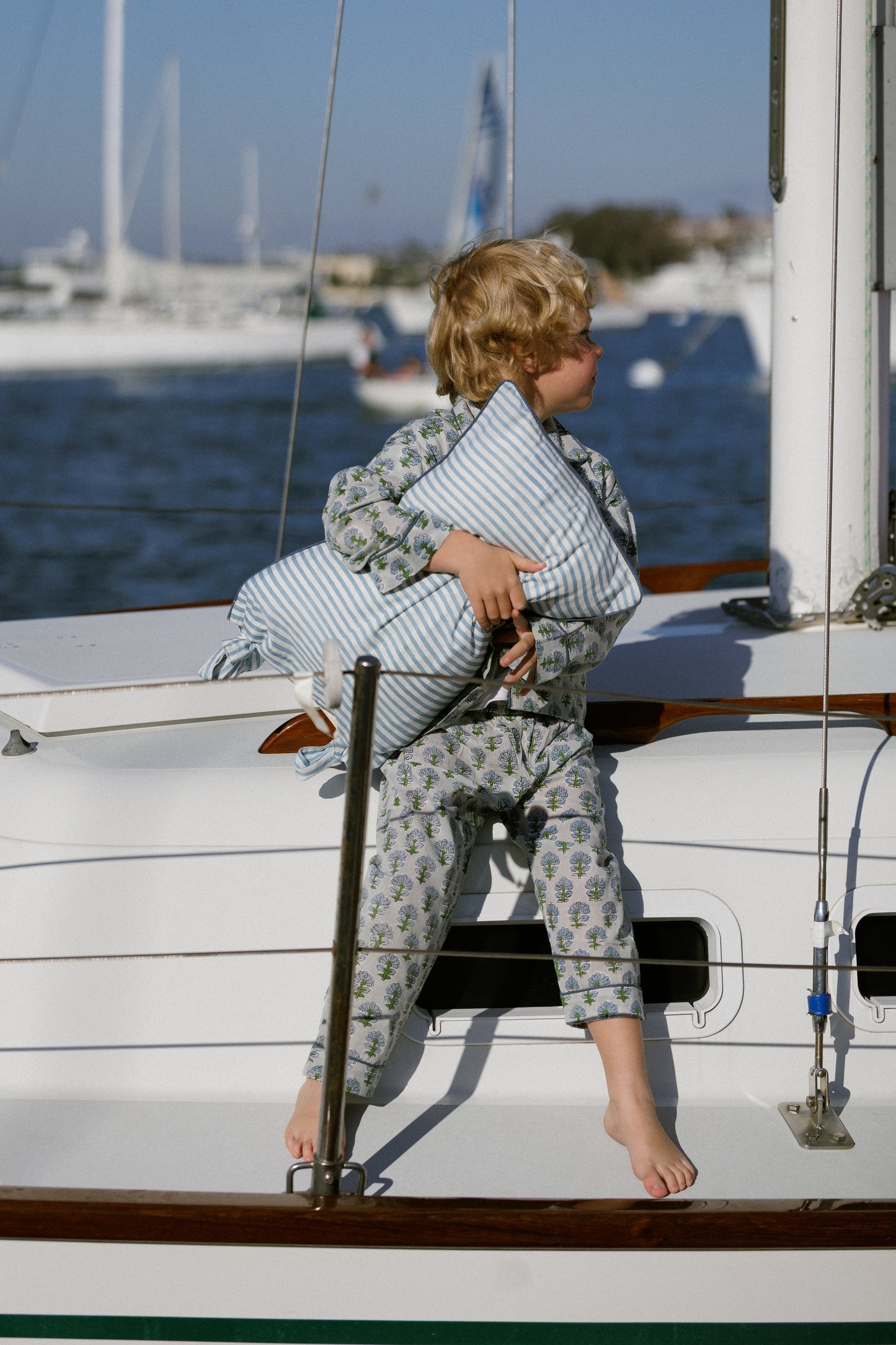 Toddler Pillow Set in Pacific Mist
