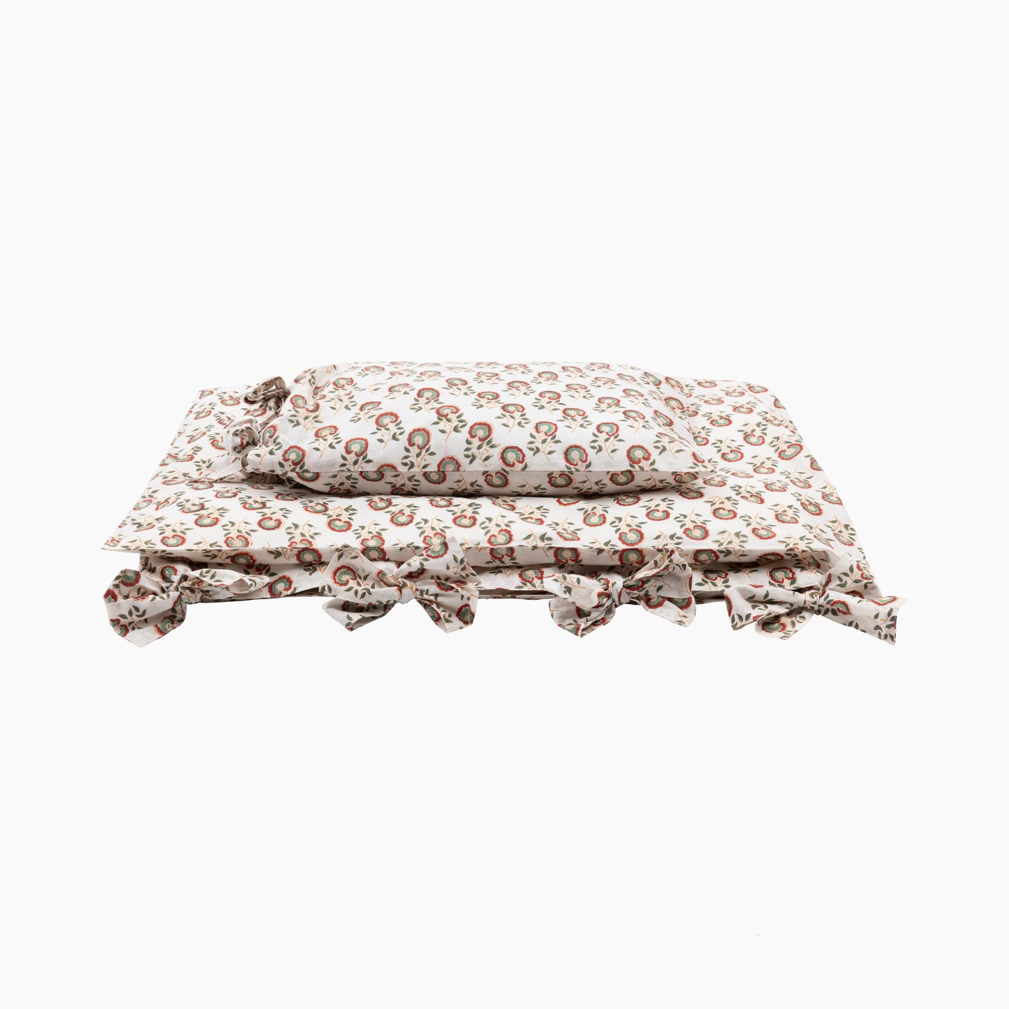 Holiday Fleur Duvet Cover