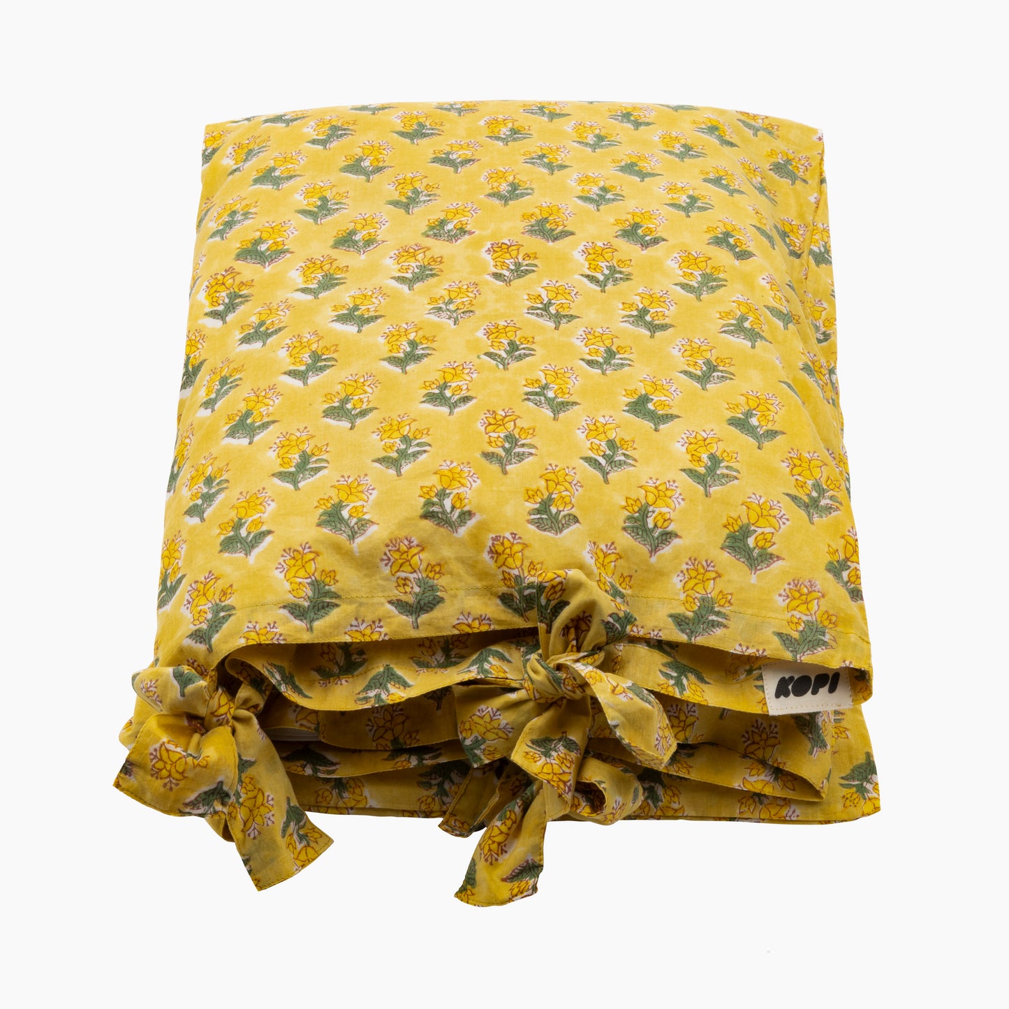 Yellow Garden Duvet Cover
