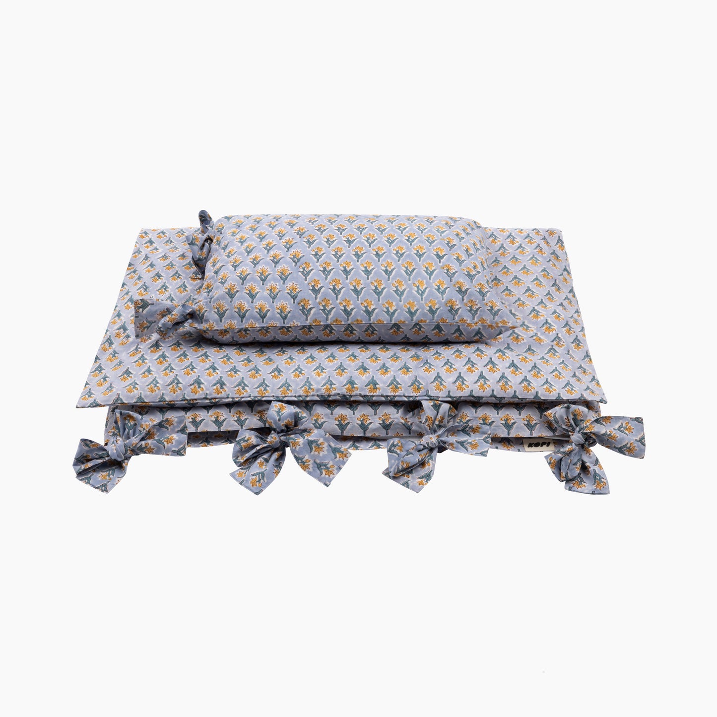 Blue Garden Duvet Cover