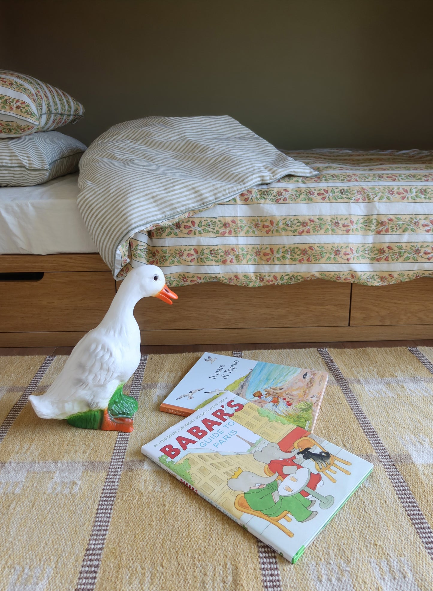 Reversible Duvet In Fiore di Mare