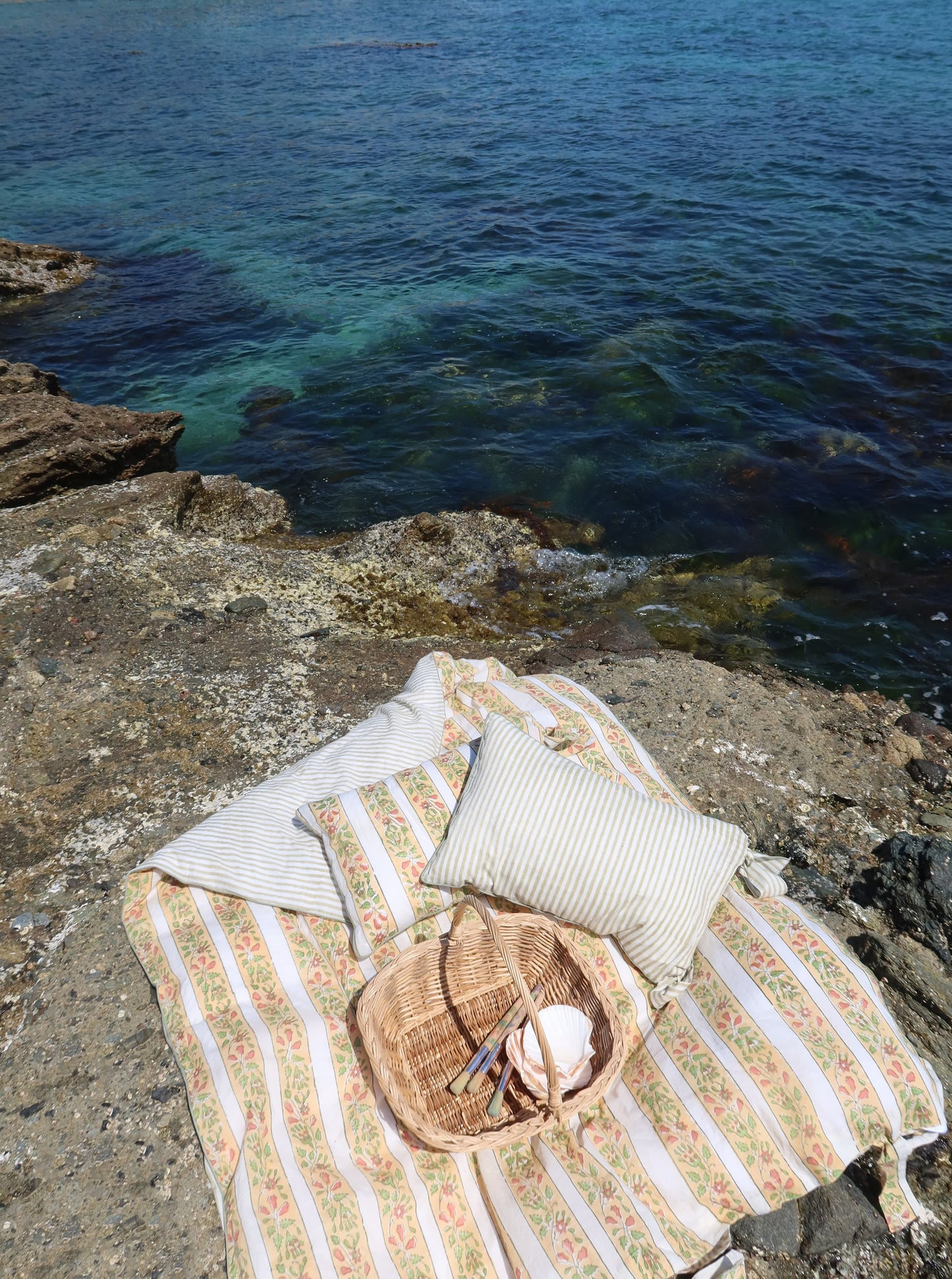 Toddler Pillow Set in Fiore di Mare