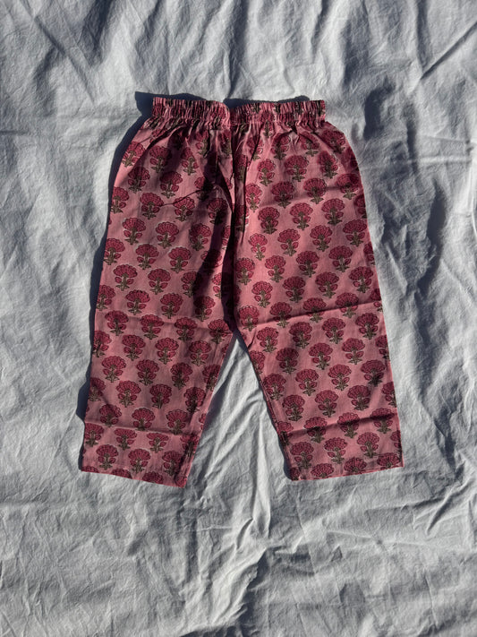 Le Weekend Pant in Pink Rosa
