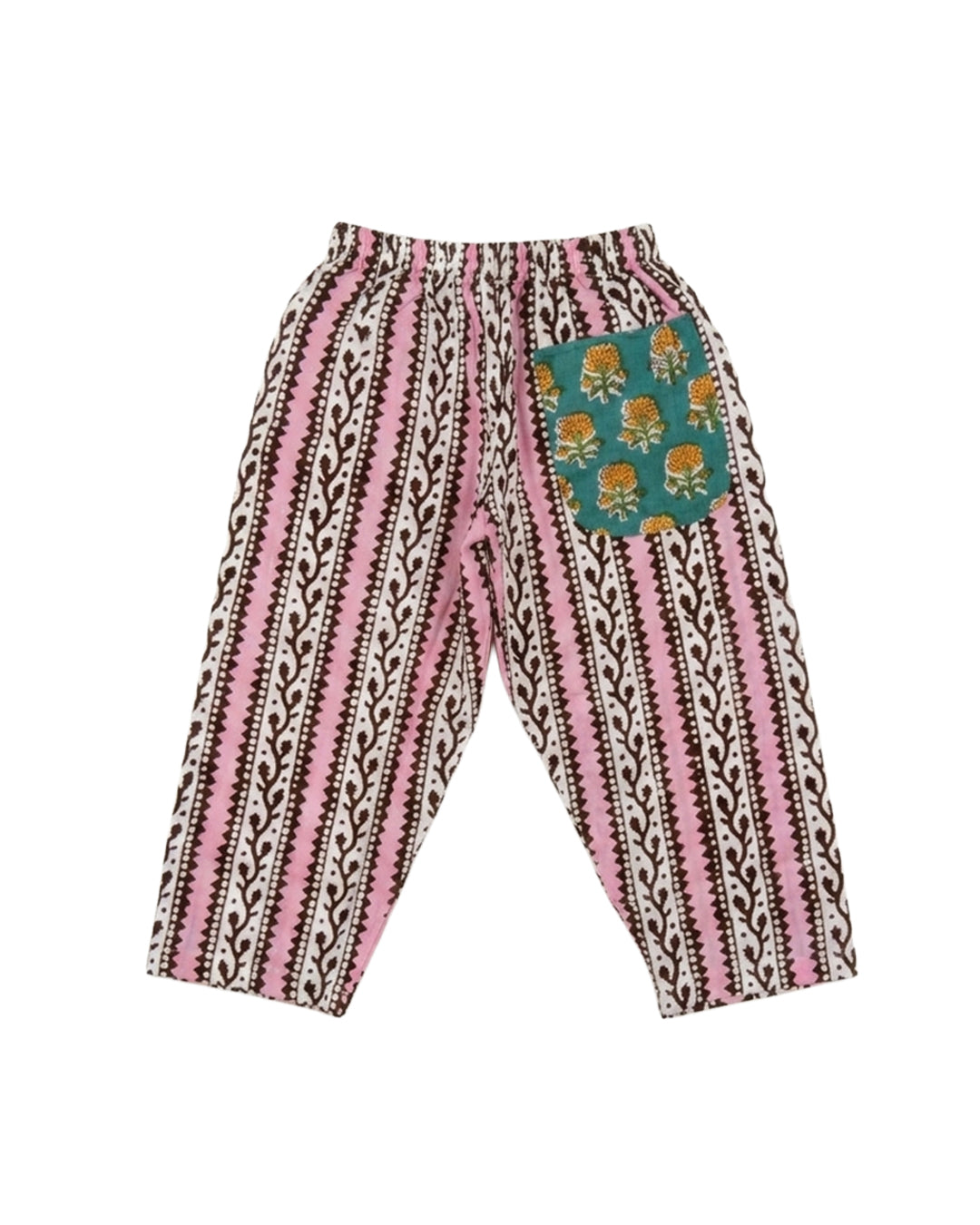 Le Weekend Pant in Pink Wave