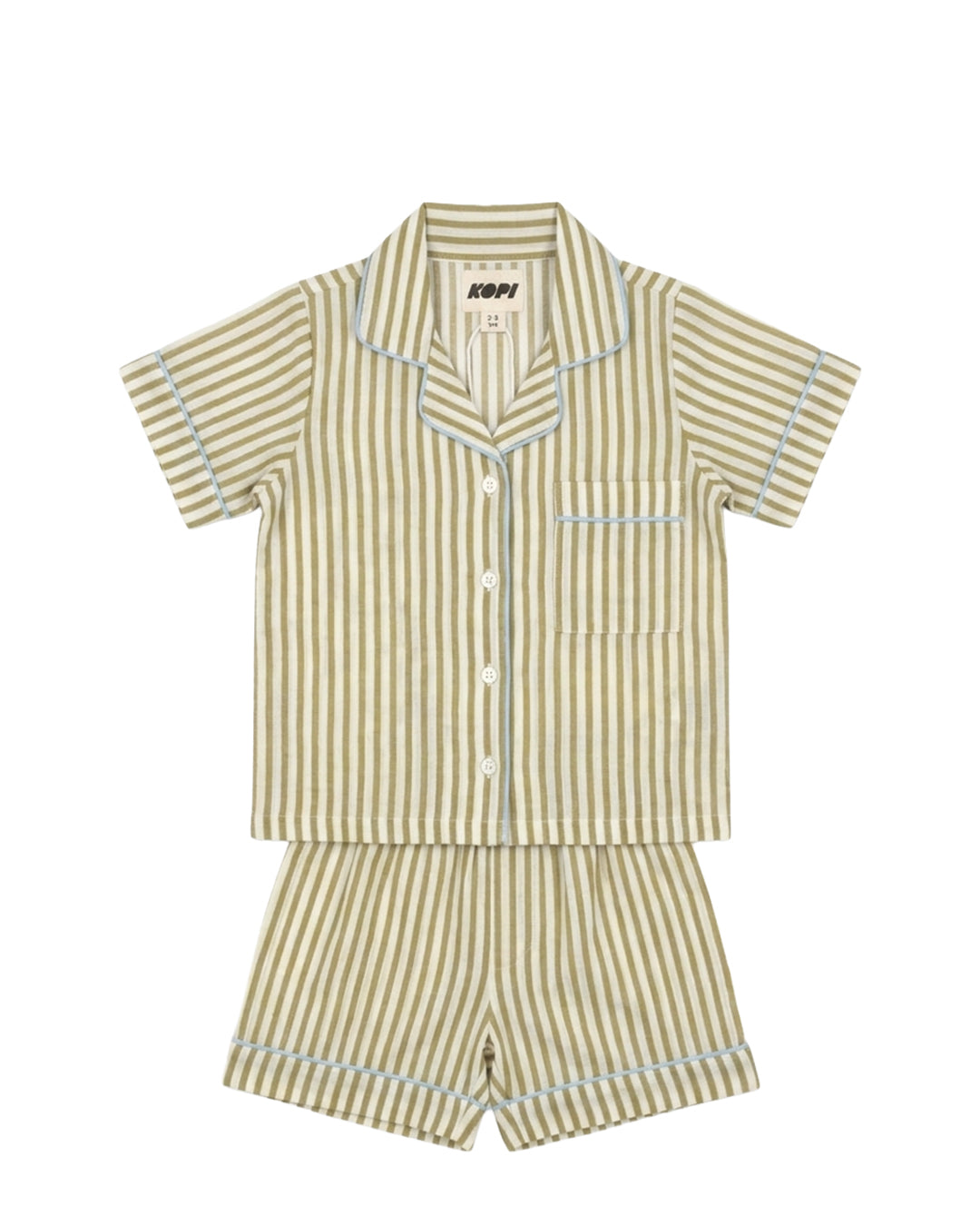 The Summer Sunday Set in Linen Stripe