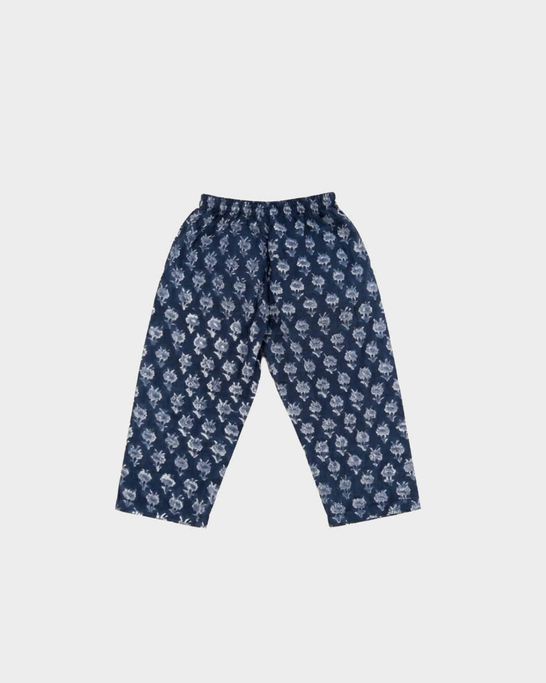Le Weekend Pant in Navy Fleur