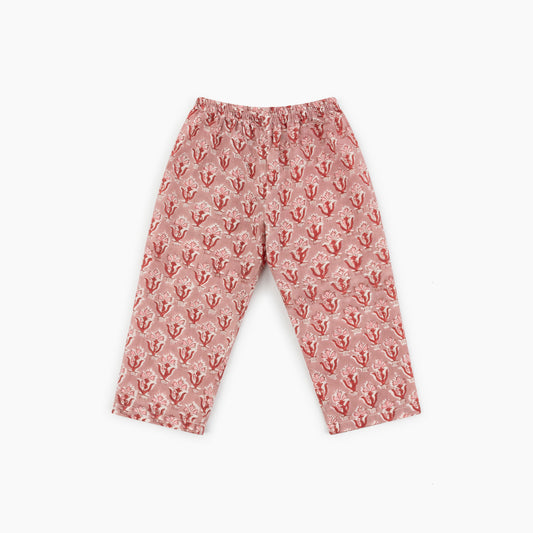 Le Weekend Pant in Pink Shell