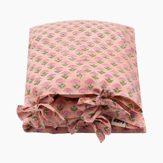 Pink Garden Duvet Cover