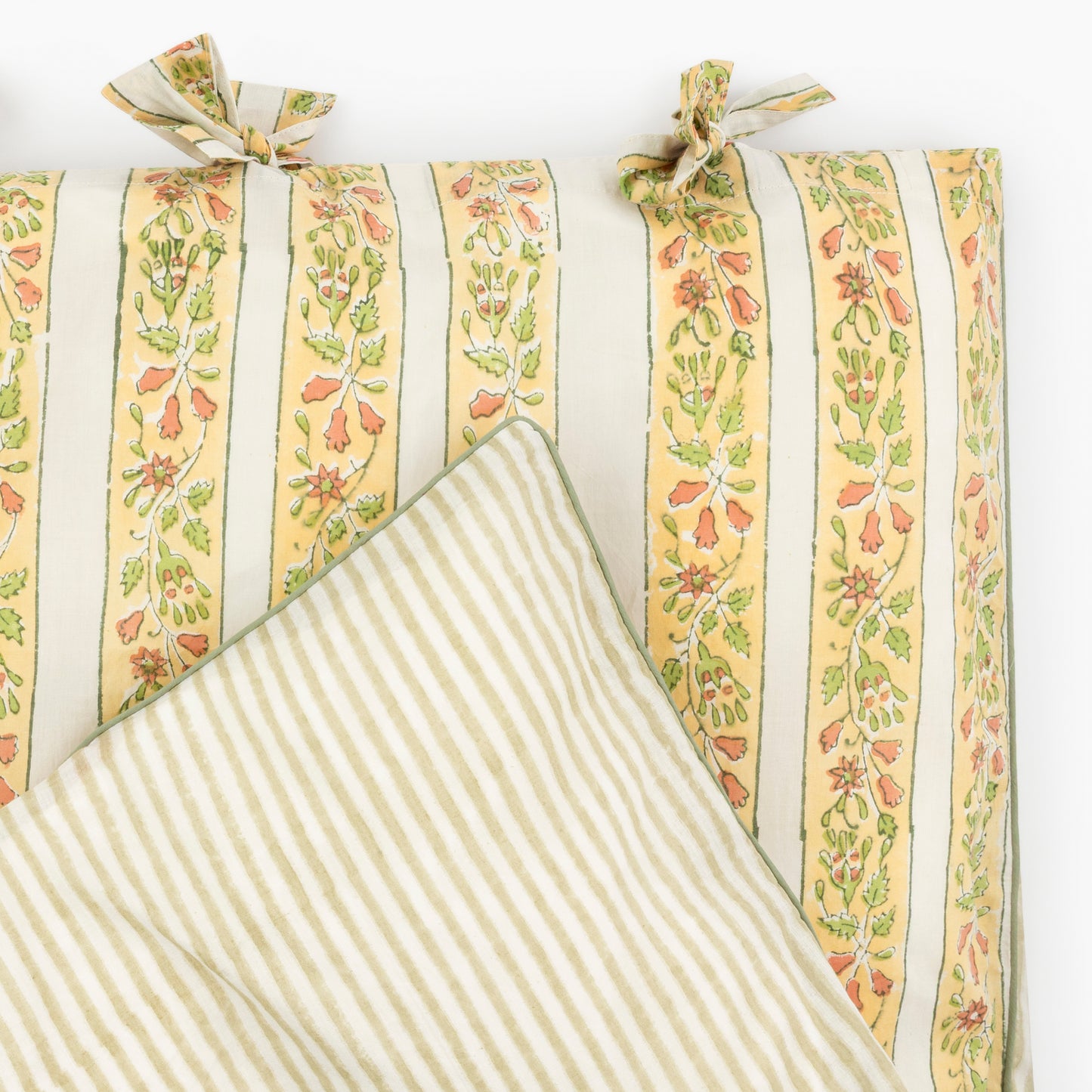 Reversible Duvet In Fiore di Mare