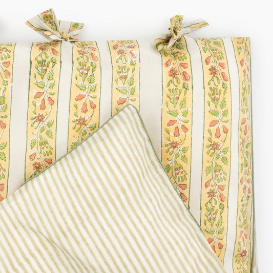 Reversible Duvet In Fiore di Mare