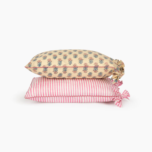 Todder Pillow Set in Pink Sand