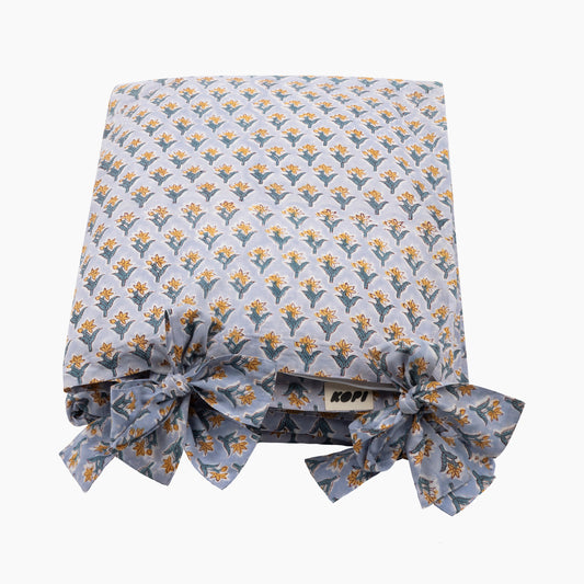 Blue Garden Duvet Cover