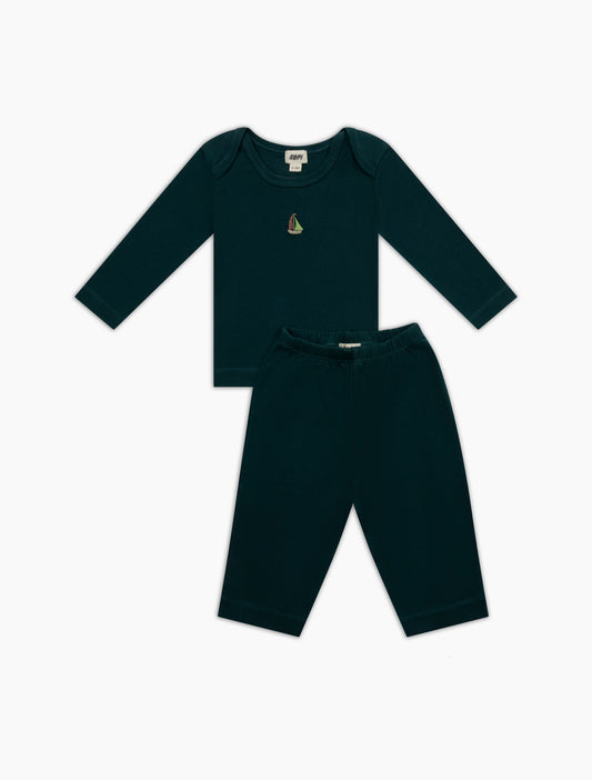 The Sailboat Set in Pine