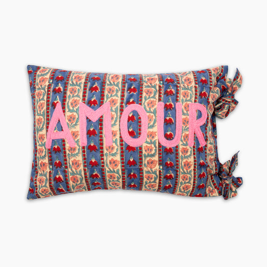 Le Pillow Cover in Pink Amour